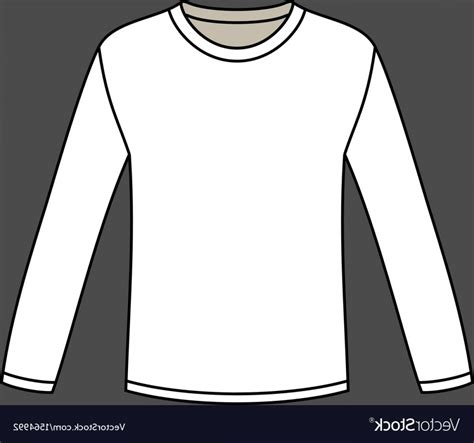 Long Sleeve Shirt Vector At Getdrawings Free Download