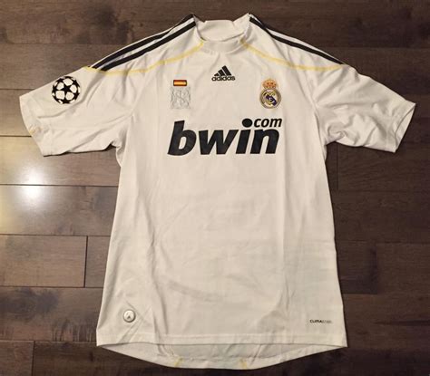 Maillot European Home Real Madrid 2009 10