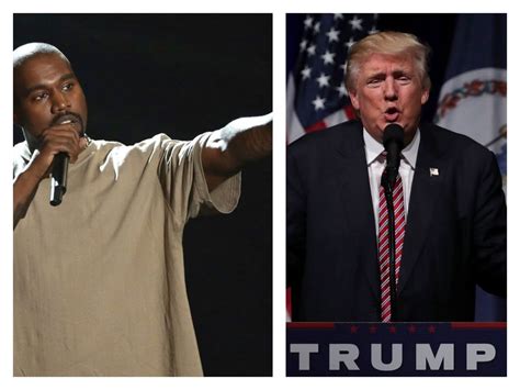 kanye west and donald trump comparing their egos is a sport and trump doesn t ‘get it the
