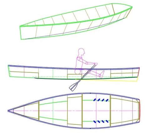 15 12ft Rowboat Easy Pretty Plywood Msd Rowing Skiff Michael