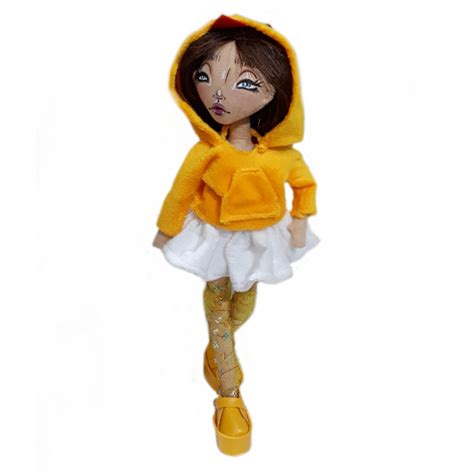قیمت و خرید عروسک مدل دختر جوجه ای ارتفاع ۳۰ سانتی متر