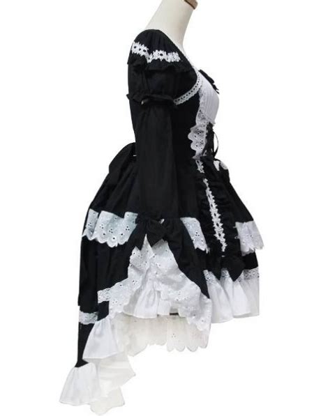 White And Black Sweet Maid Lolita Dress Uk