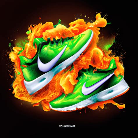 Nike Logo Sneaker Graphic · Creative Fabrica