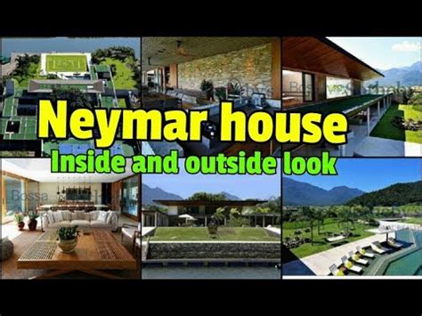 He's back in brazil and is spending his time in a huge 1200 square yard. Neymar house inside and outside look - YouTube