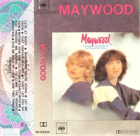 Maywood Maywood 1980 Dolby Cassette Discogs