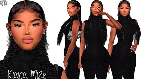 Sims 4 Cas Kiana M Sim Download Best Blackurban Sims 4 Cc 75