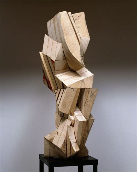 1980 84 Mel Kendrick Carved Wood Sculpture Cardboard Sculpture
