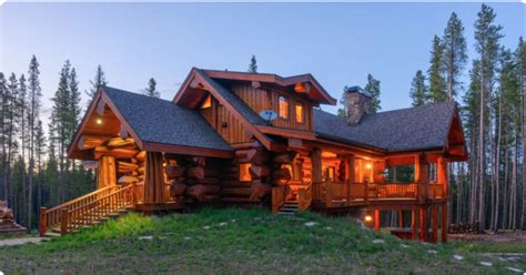 This Log Cabin Is Beautiful Inside And Out