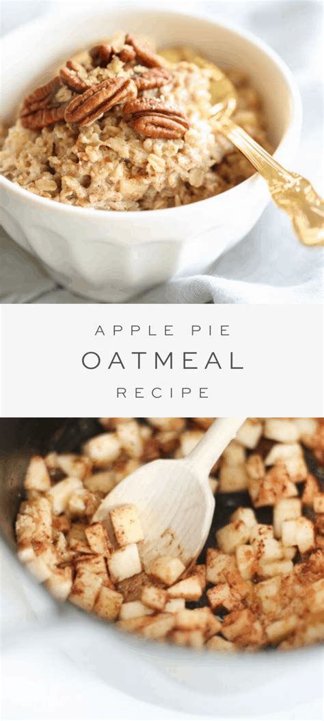 This apple pie recipe is easy to make from scratch! Easy Apple Pie Oatmeal Recipe | Oatmeal from Scratch Julie ...