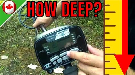 How Deep Can A Metal Detector Go How To Metal Detect Youtube
