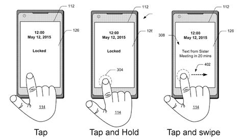 Microsofts Patent Kombination Aus Slide To Unlock Und Fingerprint Im