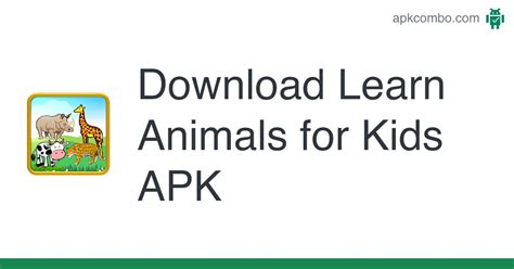 Learn Animals For Kids Apk Download Android App