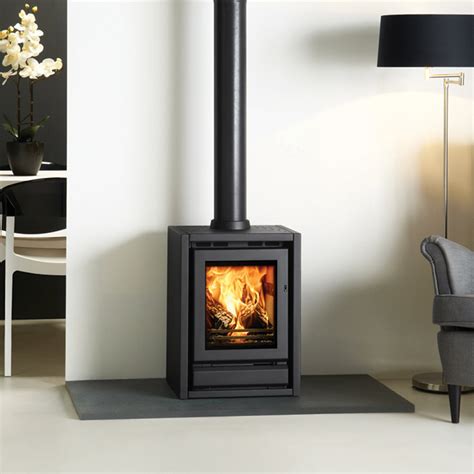 Riva F40 Freestanding Wood Burning And Multi Fuel Stove From Vfs