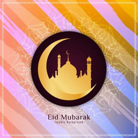 Elegant Eid Mubarak Vector Design Eps Uidownload