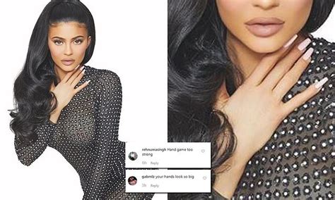 Kylie Jenner Called Out For Another Photoshop Fail Daily Mail Online