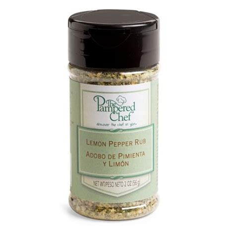 Lemon Pepper Rub Pampered Chef Chef Pampered Chef Consultant