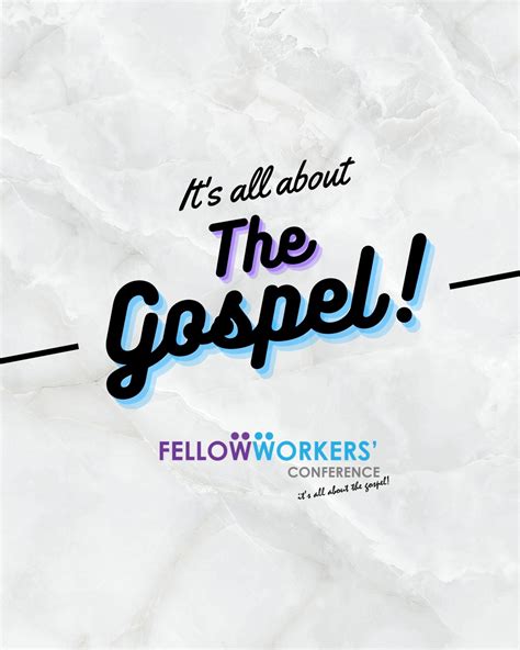 The Gospel Is Not Just Gospel Growth Fellowship Ggf