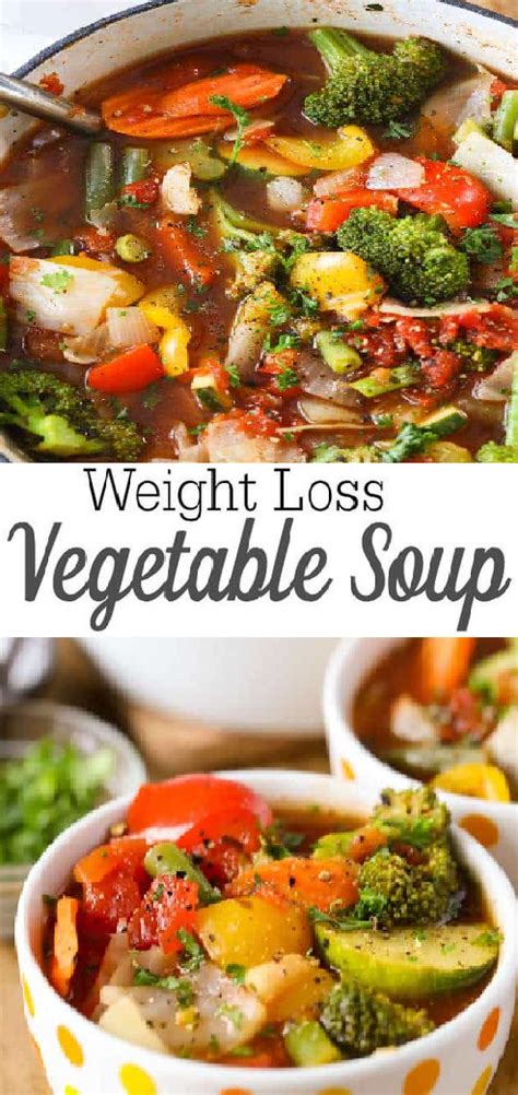 Weight Loss Vegetable Soup Moms Cooking