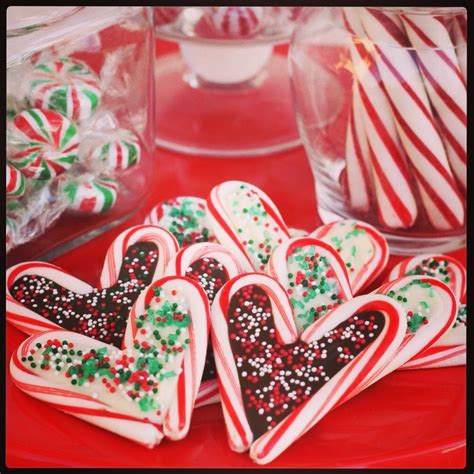 Candy Cane Treats Valentines Day And Christmas