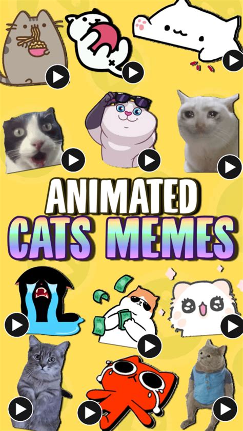 Wasticker Cats Animated Meme Pour Android Télécharger