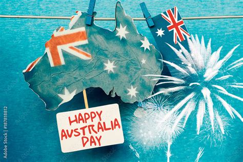 Celebrate Australia Day Holiday On January 26 With A Happy Australia