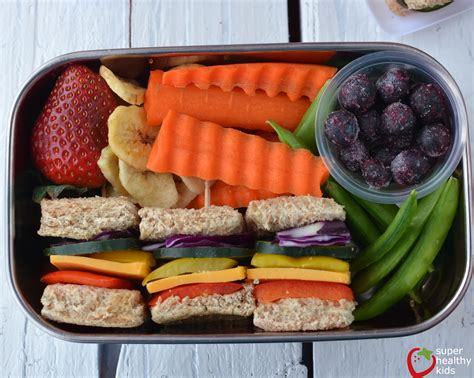 Lunch Box Idea Mini Rainbow Sandwiches Healthy Ideas For Kids