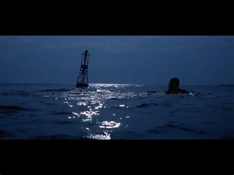 Jaws By Steven Spielberg Clip Chrissie Watkins Goes For A Midnight Swim And Gets It
