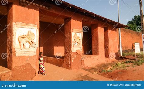 View To Royal Palaces Of Abomey Benin Editorial Stock Image Image