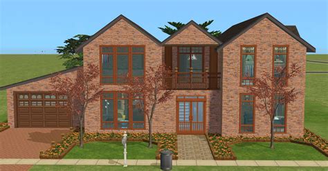 Mod The Sims Modern Brick My Life Is A Brickno Cc Sims House