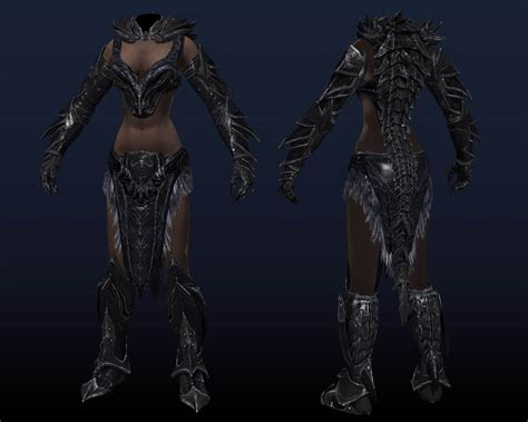 Skyrim MODデイドラ装備セクシー化 Daedric female armor replacer 暇人のPCゲーム三昧日記