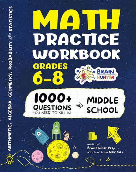 Math Practice Workbook For Grades 6 8 Argoprep