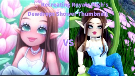 Recreating Royale High S Dewdrop Showers Update Thumbnail Roblox