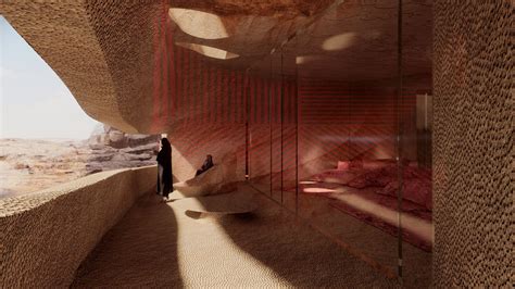 Jean Nouvel Unveils Cave Hotel Resot Project In Saudi Arabias Alula