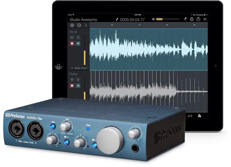PreSonus AudioBox iTwo 2x2 USB 2.0 / iPad / MIDI Recording Interface ...