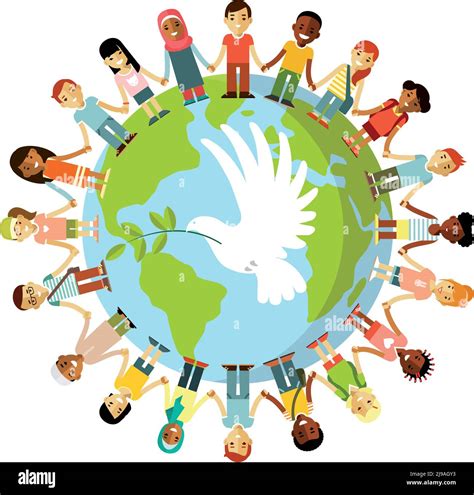 Multicultural Kids World Map Cut Out Stock Images And Pictures Alamy