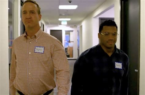 watch broncos release hilarious video of russell wilson featuring peyton manning