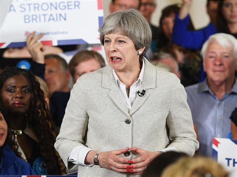 Election Polls Theresa Mays Lead Over Labour Almost Halved To Eight