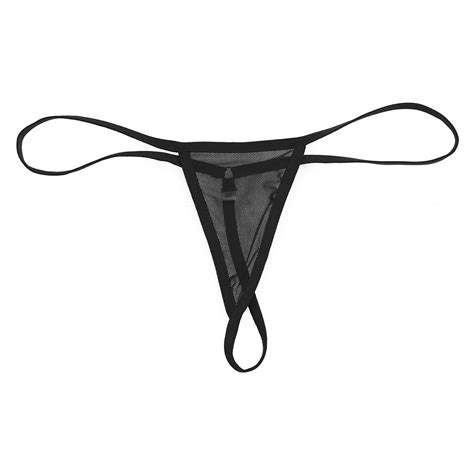 Freebily Women See Through Micro G String Knickers Thong Bikini