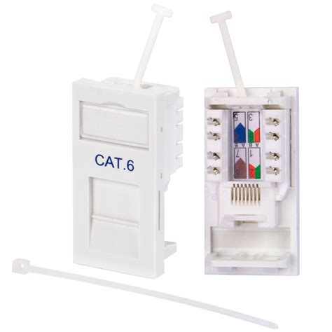 Click to check the right one for you or print as reference. Philex RJ45 CAT6 Outlet Module - White - Philex ...