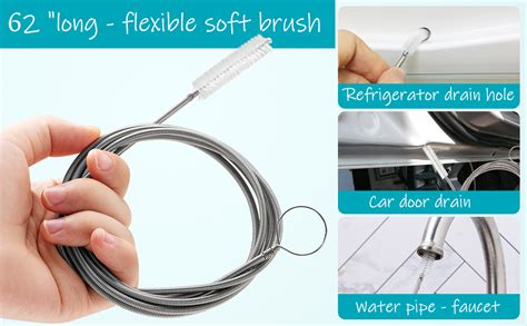 Long Wire Brush Sunroof Drain Cleaning Tool For Car And