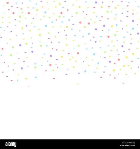 Abstract Background With Many Colored Falling Tiny Confetti Pieces