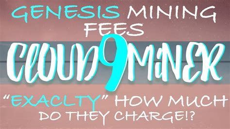 Let's see what makes ethereum commissions different from other cryptocurrency transaction fees. Genesis Mining Maintenance Fees | "Exactly" How Much Do ...