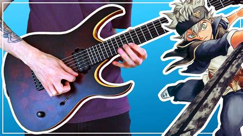 Black Clover Opening 4 Guess Who Is Back Metal Cover Youtube