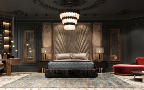 Vwartclub Dark Luxury Bedroom