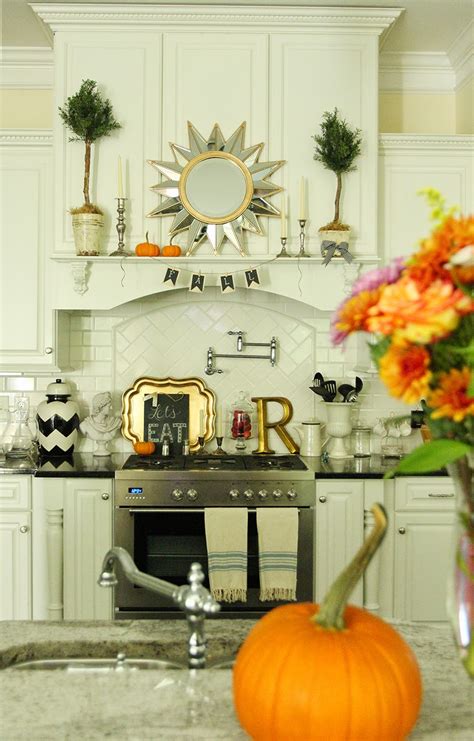 Kitchen theme ideas hgtv pictures tips inspiration hgtv. Simple Fall Kitchen Decor | Less Than Perfect Life of ...