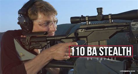 Savage 110 Ba Stealth The Long Range Rifle Of Your Dreams Outdoor