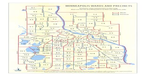 Minneapolis Wards And Precincts