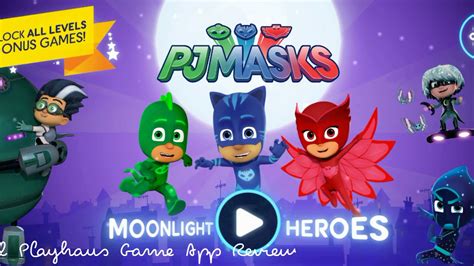 Pj Masks Moonlight Heroes Game Featuring Owlette Youtube