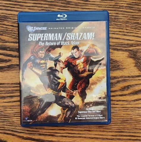 Supermanshazam The Return Of Black Adam Blu Ray Pre Owned Ebay