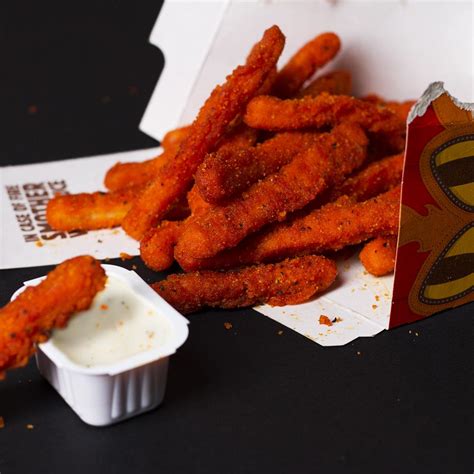 Burger King Releases Fiery Chicken Fries Food And Drink